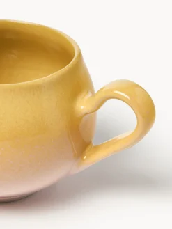 Tazas artesanales Marguerite, 4 uds.