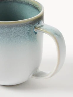 Tazas con esmalte reactivo Havana, 4 uds.