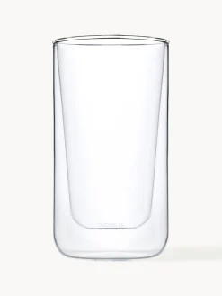 Tazas termo de vidrio de doble pared Nero, 2 uds.