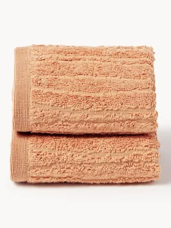 Toallas lavabos de algodón Audrina, tamaños diferentes