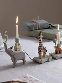 Tren decorativo de cumpleaños World