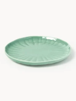 Vajilla de porcelana con relieves Sali, 4 comensales (12 pzas.)