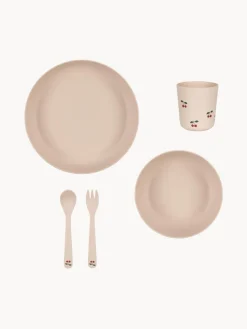 Vajilla infantil Cherry, 5 pzas.