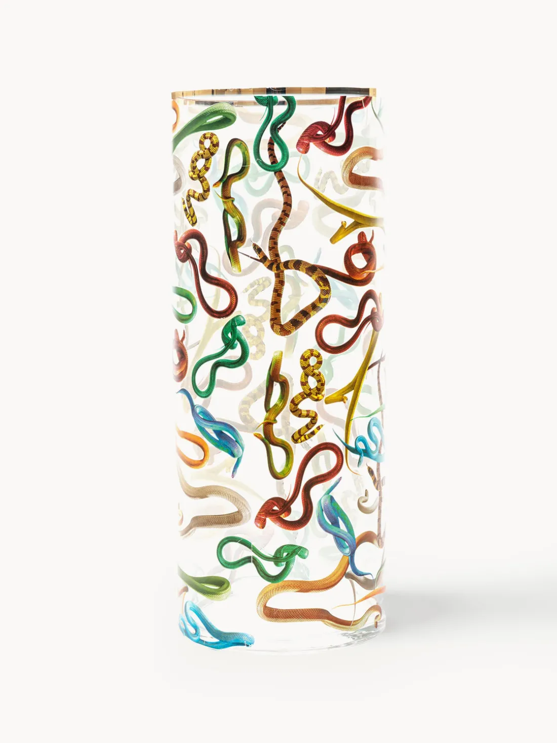 Vaso de vidrio Snakes, 50 cm