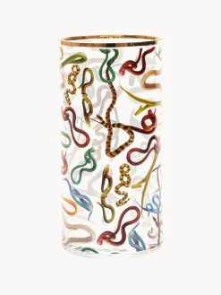 Vaso de vidrio Snakes, 30 cm