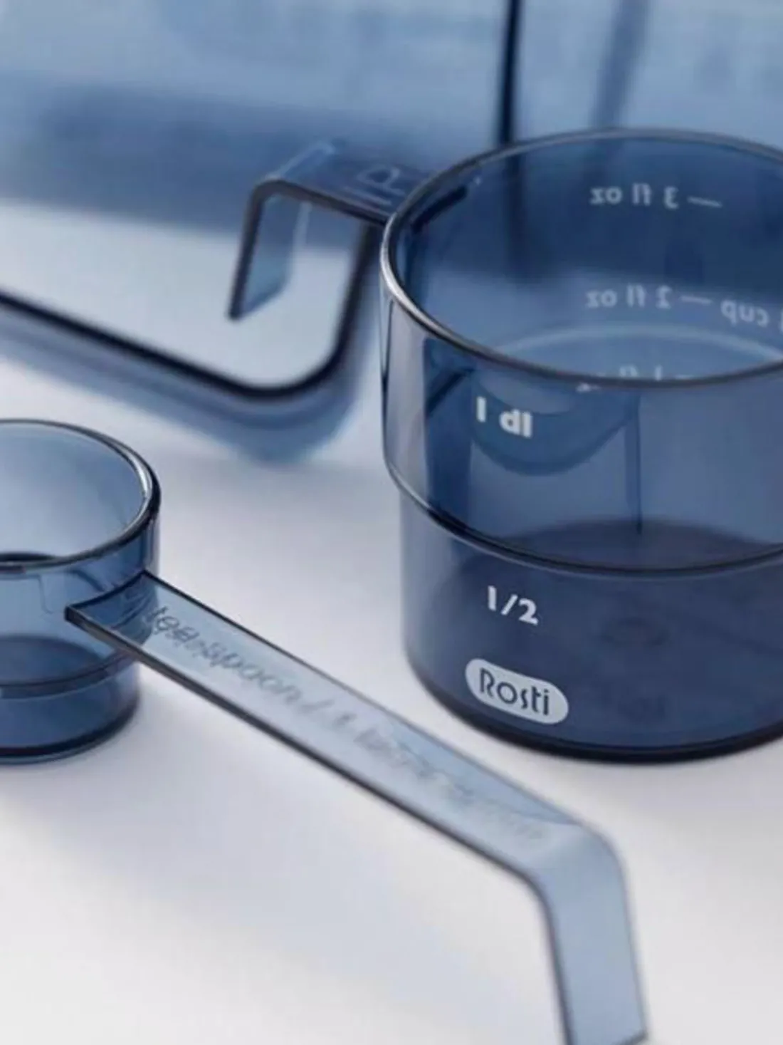 Vasos medidores con cuchara Mensura, 3 pzas.