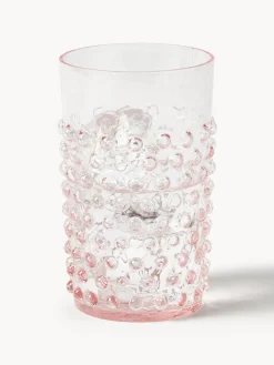 Vasos soplados Hobnail, 6 uds.