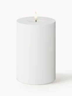 Vela LED artesanal para exterior Real Flame, 15 cm