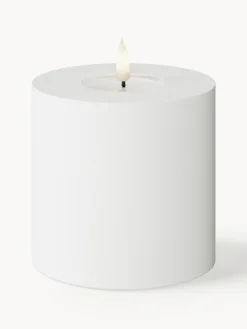 Vela LED artesanal para exterior Real Flame, 10 cm