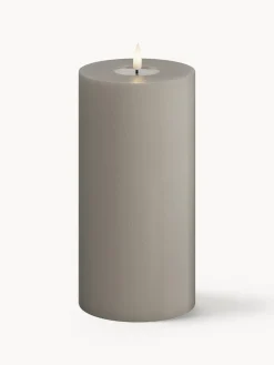 Vela LED artesanal para exterior Real Flame, 20 cm