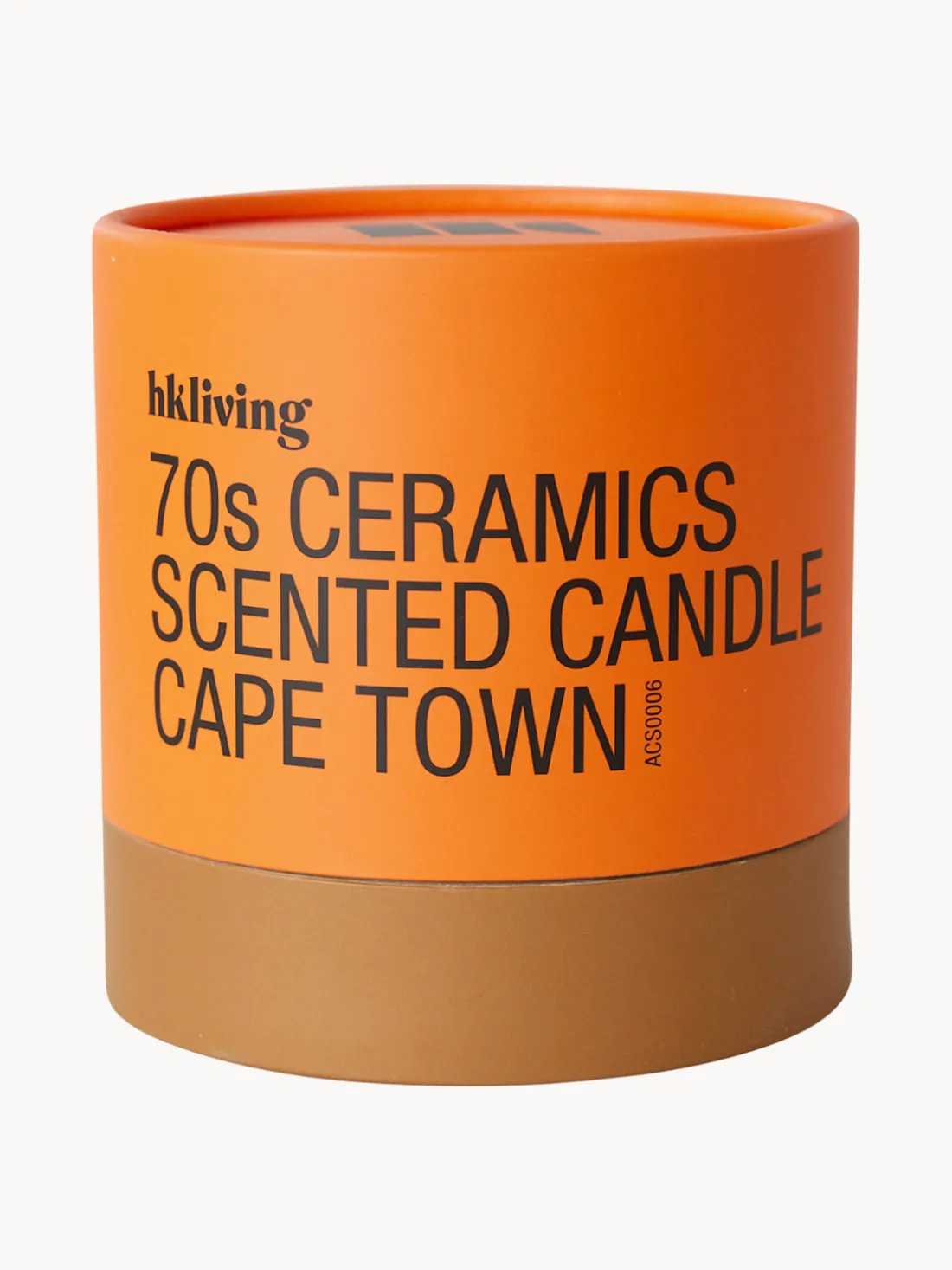 Vela perfumada artesanal de dos mechas 70´s (salvia y pétalos de rosa)