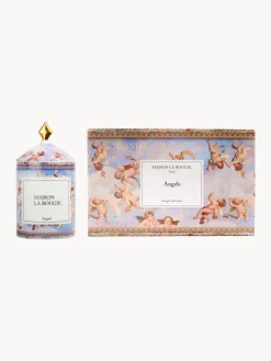 Vela perfumada artesanal Angels (naranja, pachulí y jacinto)