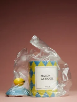 Vela perfumada artesanal Amalfi (tomillo, jazmín y rosa)