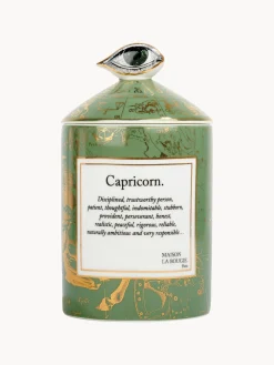 Vela perfumada artesanal Capricorn (incienso y haba tonka)