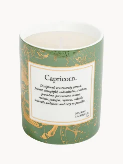 Vela perfumada artesanal Capricorn (incienso y haba tonka)