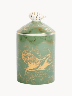 Vela perfumada artesanal Capricorn (incienso y haba tonka)