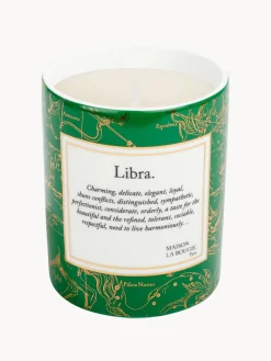 Vela perfumada artesanal Libra (almizcle y flores)