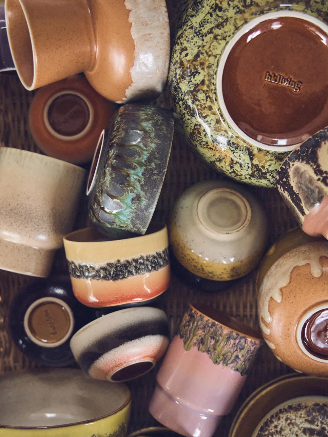 Vela perfumada artesanal 70's (menta, cedro y lirio de los valles)