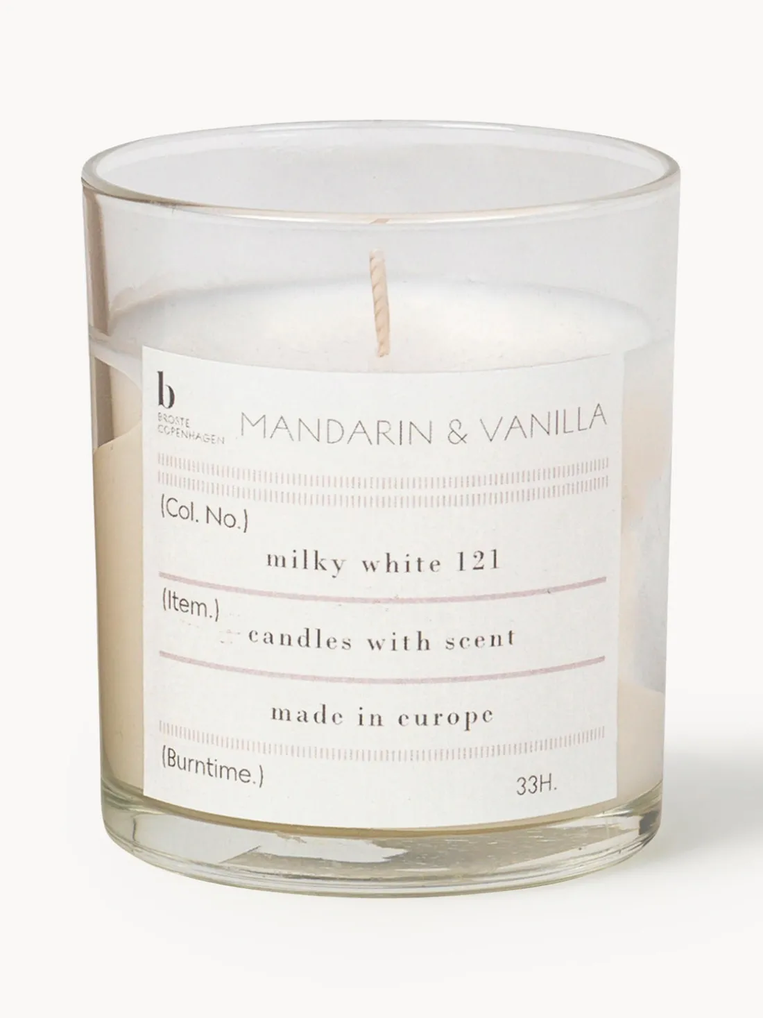 Vela perfumada Lovelock (mandarina y vainilla)