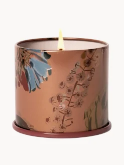 Vela perfumada Vanity Tin (almizcle de cachemira, hoja de tabaco y naranja)