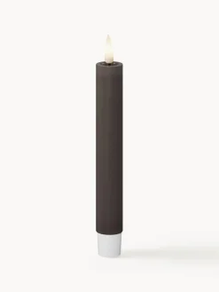 Velas cónicas LED artesanales Real Flame, 15 cm, 2 uds.