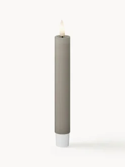 Velas cónicas LED artesanales Real Flame, 15 cm, 2 uds.