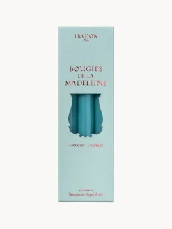 Velas para cena artesanales Madeleine, 6 uds.