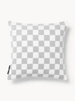 Westwing | Crosby Studios, funda de cojín a cuadros Oreiller