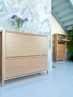 Zapatero con compartimentos plegables Newest