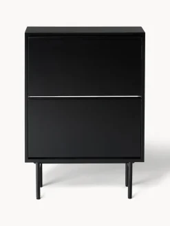 Zapatero de madera con compartimentos plegables Elona