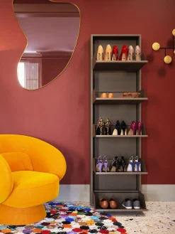 Zapatero de pared Caruso, puertas abatibles