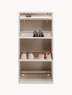 Zapatero de pared con compartimentos plegables Caruso